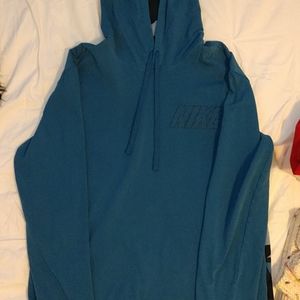 Blue nike hoodie